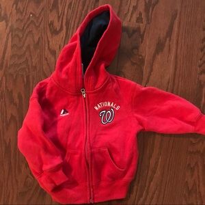 Washington Nationals toddler hoodie 2T
